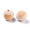 Unfinished Wood Beads WOOD-S036-07-4
