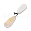 2Pcs Natural White Shell Pendants SHEL-A005-02D-2