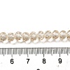 Transparent Baking Paint Glass Beads Strands X1-DGLA-A034-T6mm-D02-4