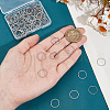 Unicraftale 80Pcs 304 Stainless Steel Linking Ring FIND-UN0003-63-4