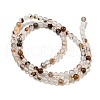 Natural Dendritic Agate Beads Strands G-A232-A01-01-3