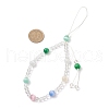 Cat Eye Mobile Straps HJEW-JM03419-4