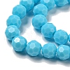 Opaque Glass Beads Stands EGLA-A035-P6mm-D08-4
