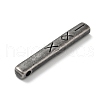 Retro 304 Stainless Steel Pendants STAS-V008-32AS-10-2