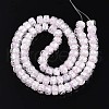 Luminous Handmade Silver Foil Glass Beads Strands FOIL-N029-02B-02-3