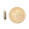 Natural Jade Connector Charms PALLOY-JF01574-06-2