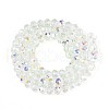 Transparent Glass Beads Strands EGLA-N016-6mm-06-2