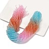 Transparent Painted Glass Beads Strands X1-DGLA-A034-T1mm-A19-1