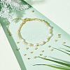 Unicraftale 80Pcs Matte Style Brass Beads KK-UN0003-06-5