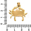 Crab 304 Stainless Steel Pendants STAS-M121-07G-3