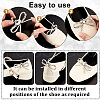   8Pcs 4 Styles Detachable Alloy Rhinestone Shoe Buckle Clips FIND-PH0021-57-3