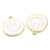 Alloy Enamel Pendants X-ENAM-D051-18G-4