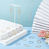 Unicraftale 36Pcs 6 Style 201 & 304 Stainless Steel Linking Rings STAS-UN0054-38-2