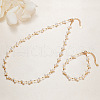 Mother's Day Jewellery Natural Freshwater Pearl Beaded Necklaces & Beaded Bracelets WG3957A-03-4