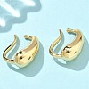 Teardrop Brass Cuff Earrings EJEW-A132-11G-3