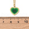 304 Stainless Steel Geometric Pendant Necklaces for Women NJEW-M106-02A-G-5