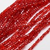 Glass Beads Strands EGLA-J028-3x3mm-03-1