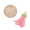 Transparent Acrylic Bead Caps PALLOY-JF03722-2