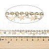 Handmade Brass & Rhinestone Chains CHC-Z001-11KCG-3