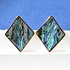 304 Stainless Steel Stud Earrings EJEW-C138-02G-3