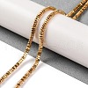 Electroplated Synthetic Non-magnetic Hematite Beads Strands G-H027-A01-01-2