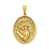 Ion Plating(IP) 304 Stainless Steel Pendants STAS-R231-18G-16-1