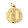 304 Stainless Steel Pendants STAS-M120-07B-G-1