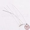 925 Sterling Silver Flat Head Pins STER-K017-25mm-S-2