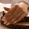 4Pcs Alloy Finger Rings WG0612F-05-1