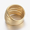 Ion Plating(IP) 304 Stainless Steel Wide Band Finger Rings RJEW-H125-46G-19mm-3
