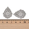 304 Stainless Steel Pendants STAS-U052-02F-P-3