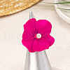 Flower Alloy with Plastic Pearl Finger Rings for Women FS-WG28373-01-4