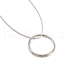 Glass & Iron Sun Catcher Pendant HJEW-K047-02P-03-4