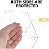 BENECREAT Acrylic Transparent Pressure Plate DIY-BC0001-51-4