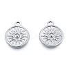 Non-Tarnish 201 Stainless Steel Pendants STAS-N098-223P-3