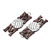 Wood Pendants FIND-N007-03D-02-2
