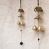 Alloy Wind Chimes Hanging Ornaments with Bell WICH-PW0002-01A-1