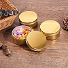 Round Aluminium Tin Cans CON-BC0005-15G-6