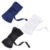  3 Bundle 3 Colors Fold Over Satin Ribbon SRIB-NB0001-17-1