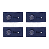 SUPERFINDINGS 4Pcs Cotton Adjustable Pants Waist Extender FIND-FH0010-14A-1