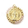 Rack Plated Brass Pendant KK-Z039-05C-2