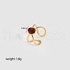Oval Natural Carnelian Ring NY9370-1-1