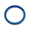 Twisted Ring Hoop Earrings for Girl Women STAS-D453-01A-03-1