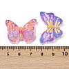 Transparent Resin Enamel Cabochons CRES-D308-04-4