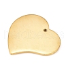 304 Stainless Steel Pendants STAS-L238-100B-G-3