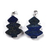 Natural Lapis Lazuli Pendants G-A203-01C-P-1
