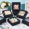 Square Kraft Paper Storage Gift Boxes CON-WH0095-100C-02-5