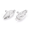 304 Stainless Steel Pendants STAS-T065-69P-2
