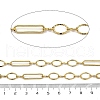 Ion Plating(IP) 304 Stainless Steel Oval Link Chains CHS-G039-06G-2