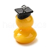 Graduation Theme Resin Pendants RESI-R442-02-2